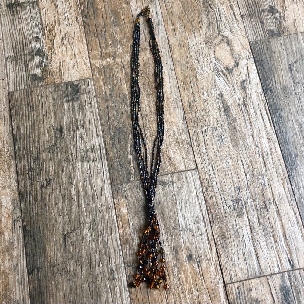 Tassel necklace